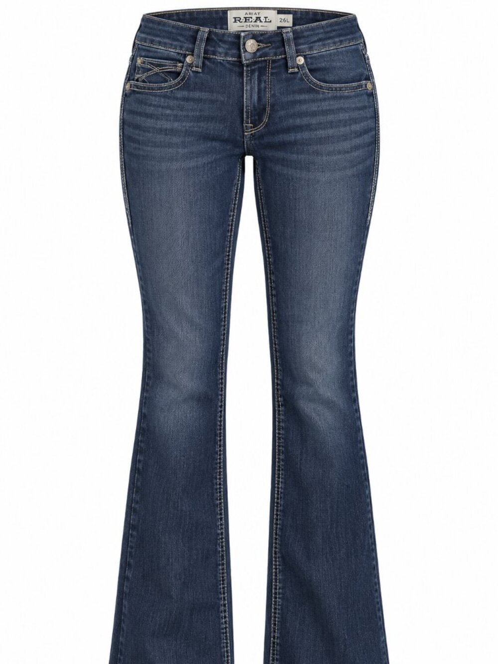Ariat REAL Denim Women’s 26L Dark Wash Bootcut Stretch Jeans